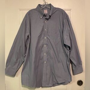 Brooks Brothers 346 Original Polo‎ Non Iron Shirt Regular Fit 17 1/2
